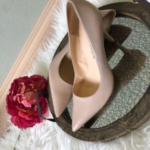 Marc Fisher | Shoes | Marc Fisherbeautiful Nude Leather Heels Sz 95